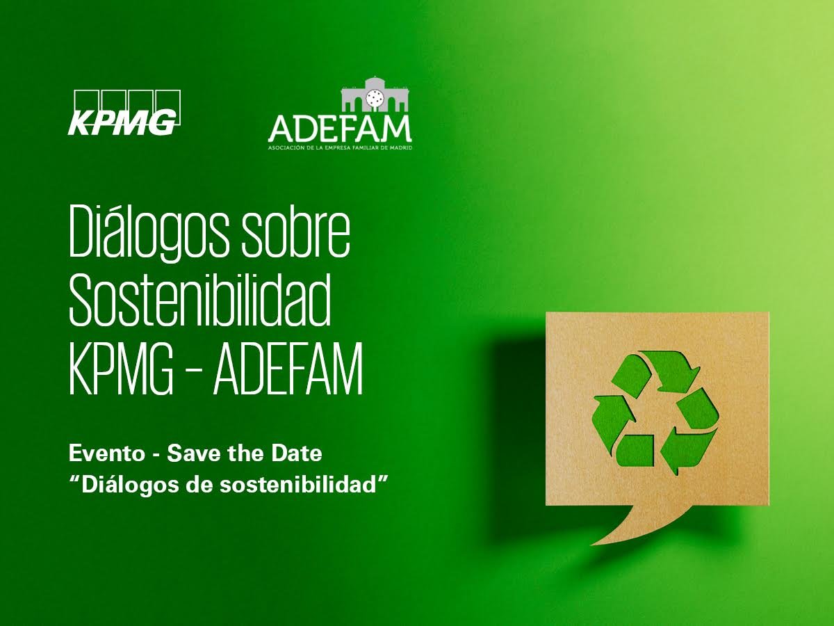 Dialogos sobre sostenibilidad ADEFAM KPMG