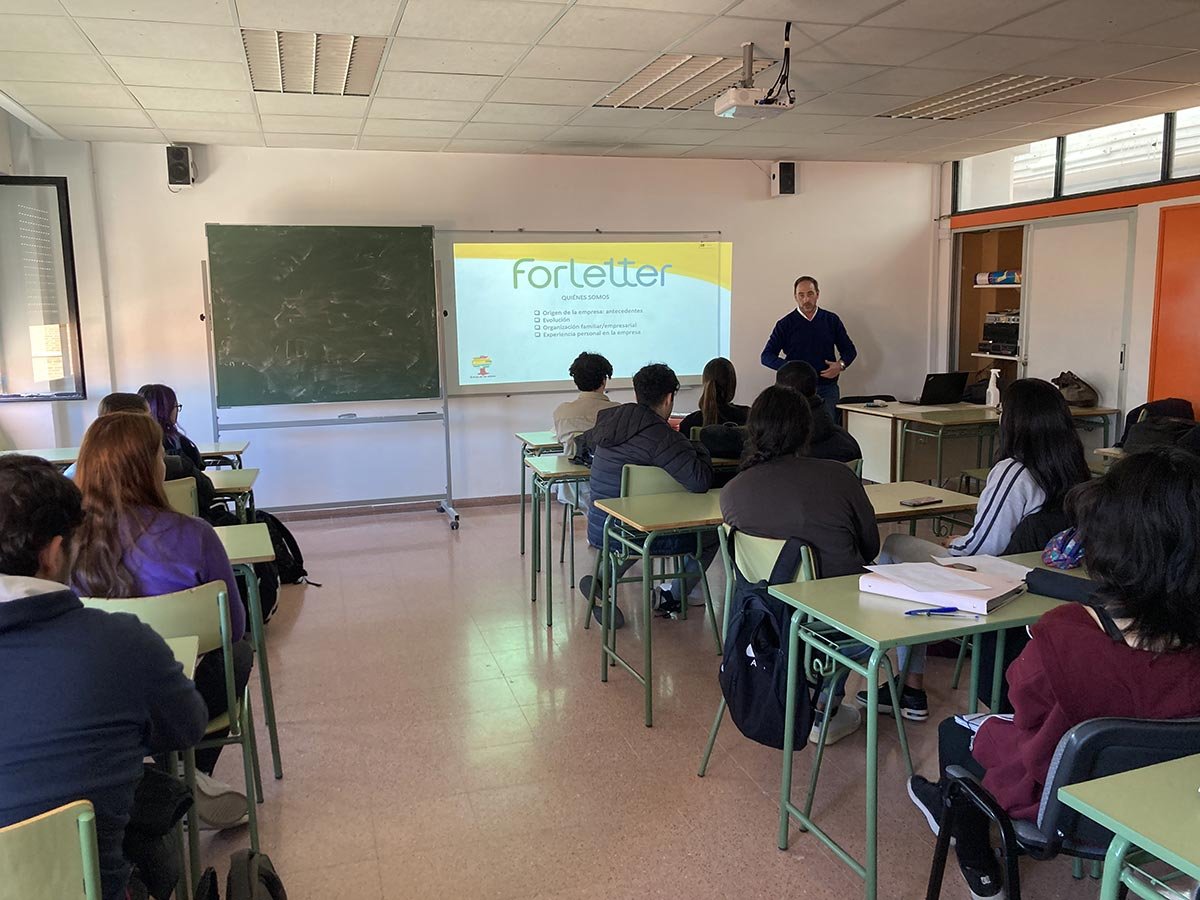 Forletter participa en el Programa Empresa Familiar en las Aulas