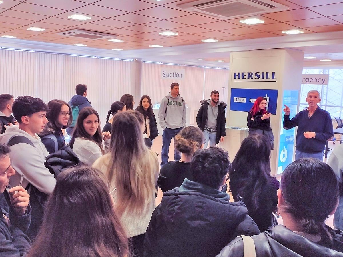 Hersill participa en el programa Empresa Familiar en las Aulas de ADEFAM