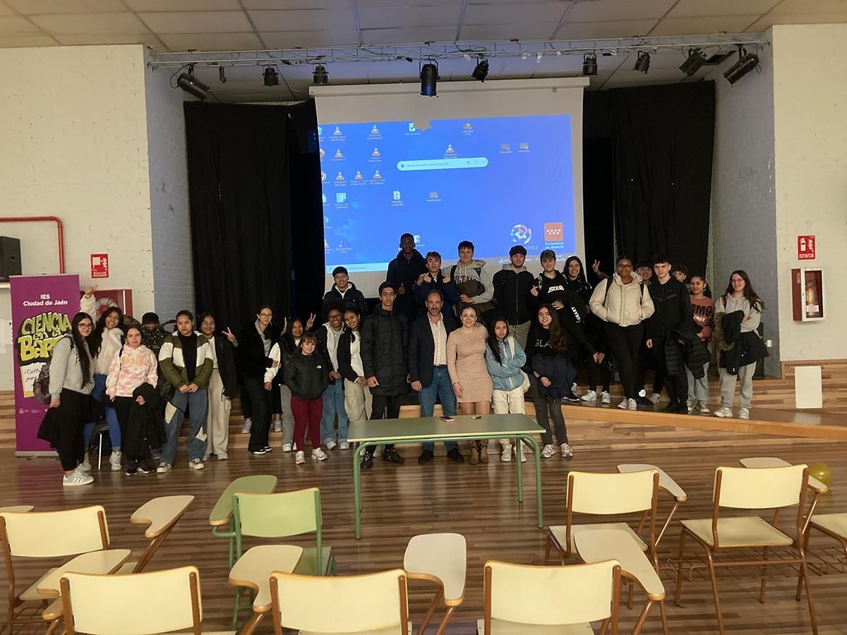 David Martínez, de Forletter, participa en el programa Empresa Familiar en las Aulas