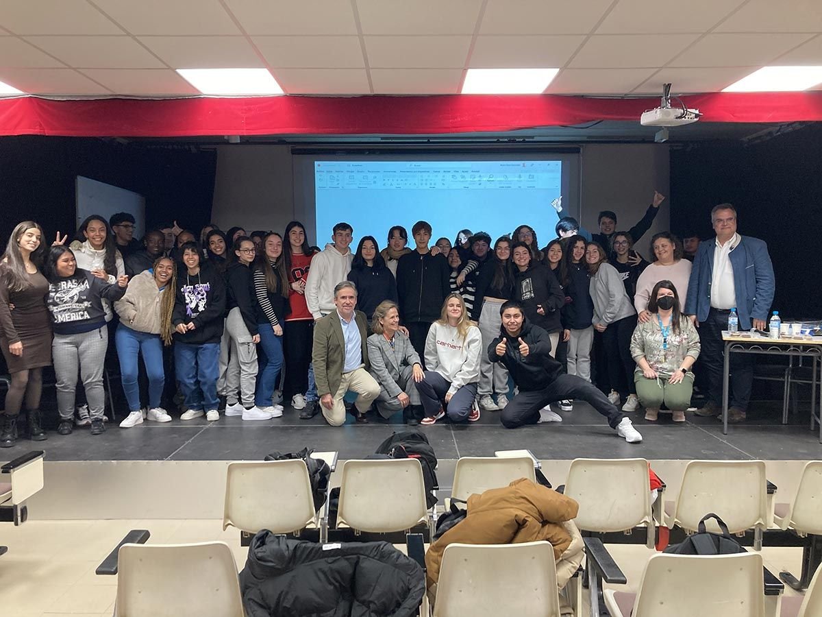 Participación de Sanz Clima en el Programa Empresa Familiar en las Aulas con 114 estudiantes del IES Tirso de Molina