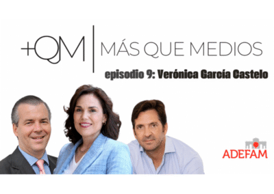 Nuestra presidenta, Verónica García Castelo protagonista del 9º episodio del podcast «Más que Medios»