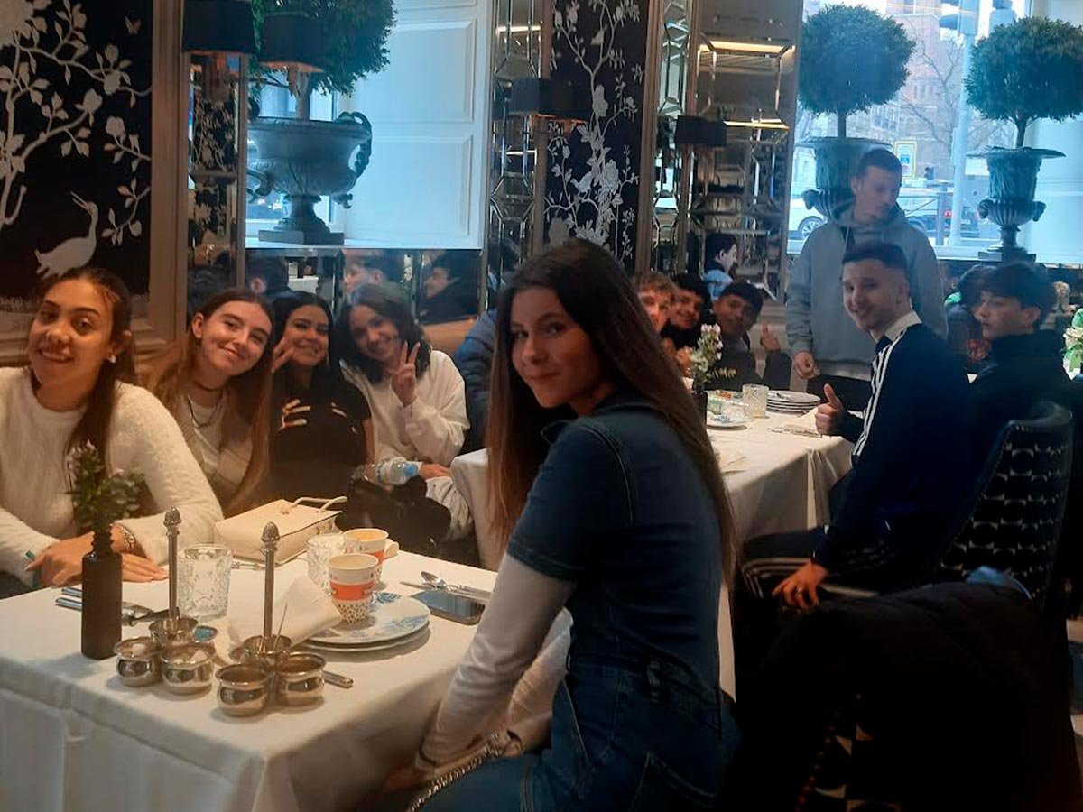 Más de 50 alumnos del IES Enrique Tierno Galván visitan el Hotel Heritage dentro del programa Empresa Familiar en las Aulas